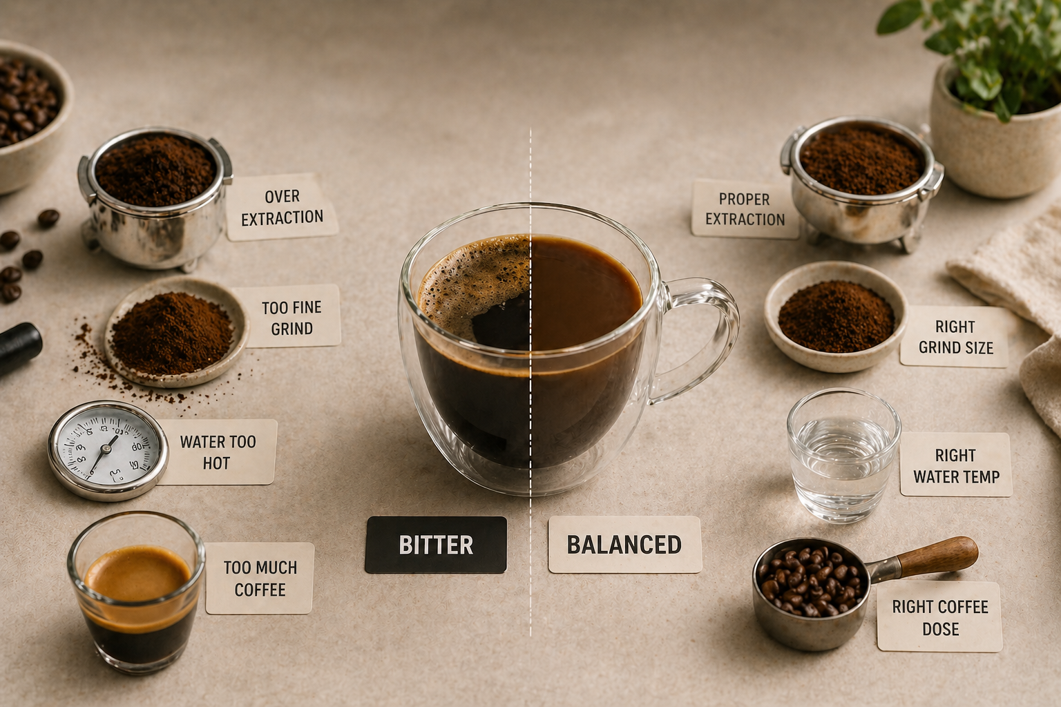 Why Your Coffee Tastes Bitter (and How to Fix It)