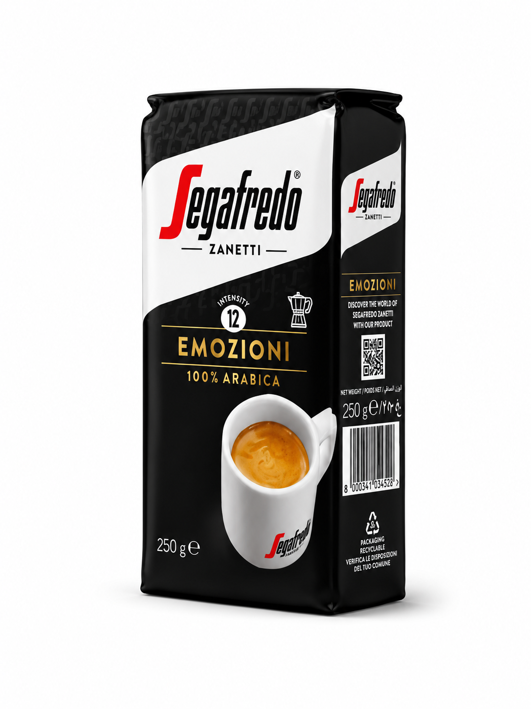 SEGAFREDO EMOZIONI GROUND ROASTED COFFEE 250G - Target Shop