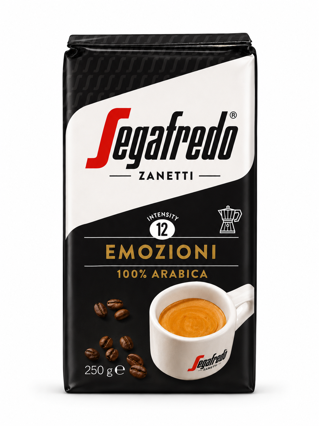 SEGAFREDO EMOZIONI GROUND ROASTED COFFEE 250G - Target Shop